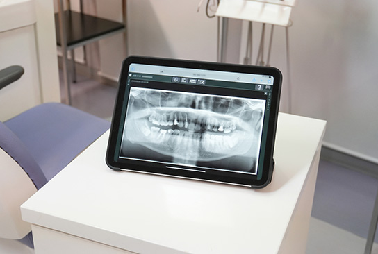 説明用タブレット