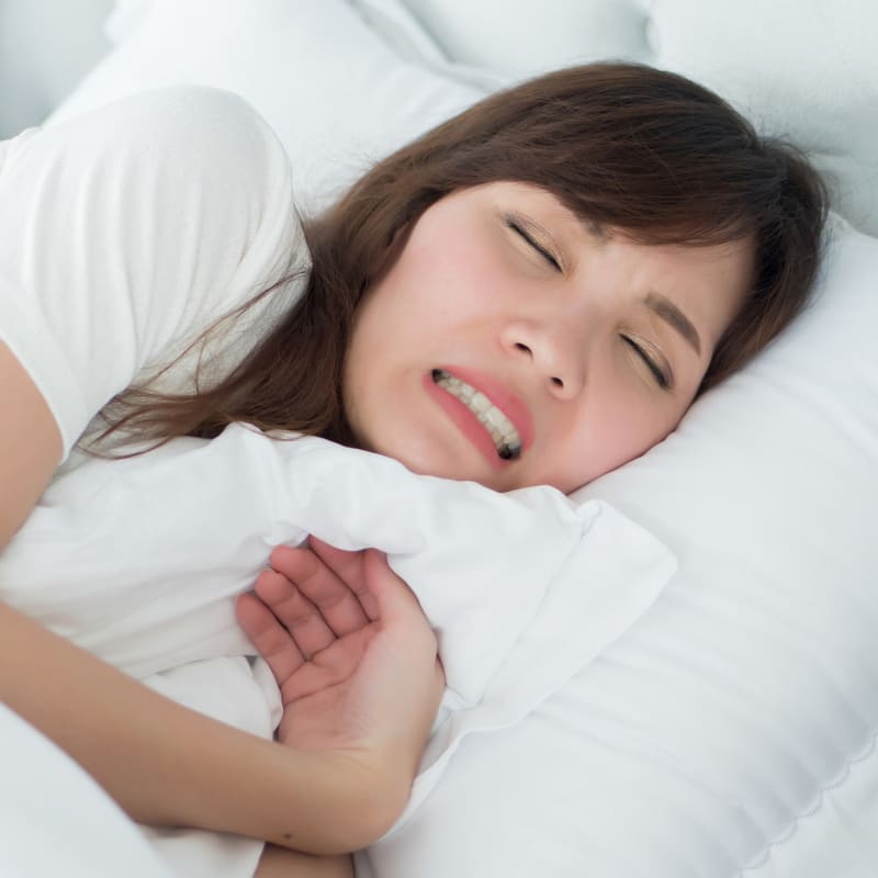 歯ぎしり・食いしばり